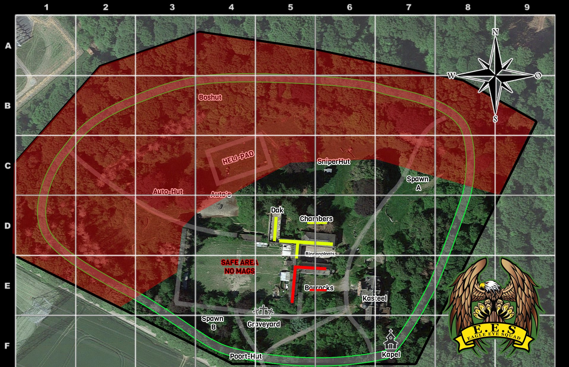 Field map of The Chambers