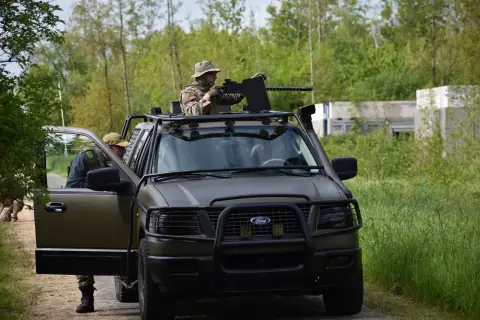 ACS Compound, airsoft in Munnekezijl, foto 2